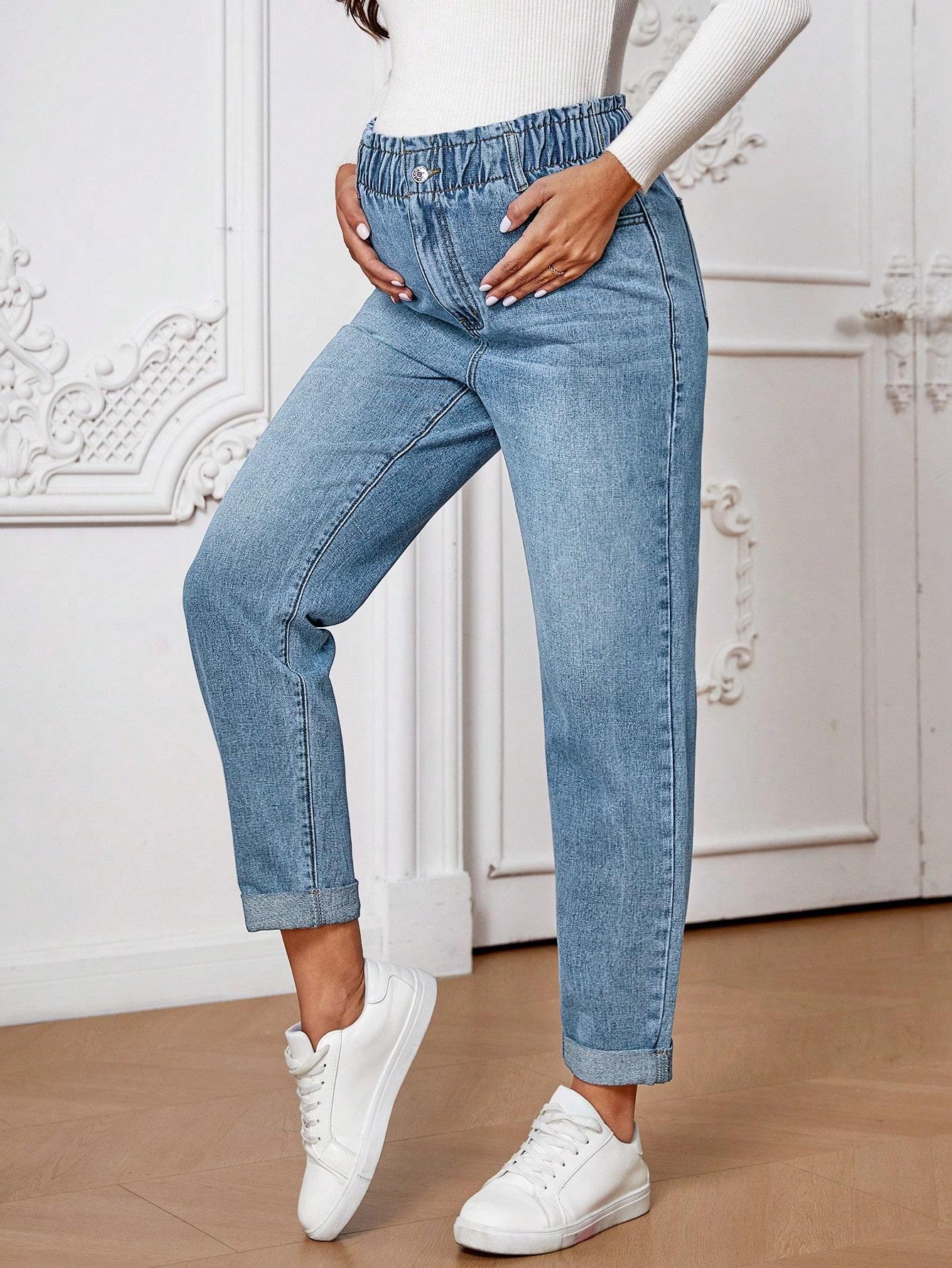 SPODNIE CIĄŻOWE JEANS