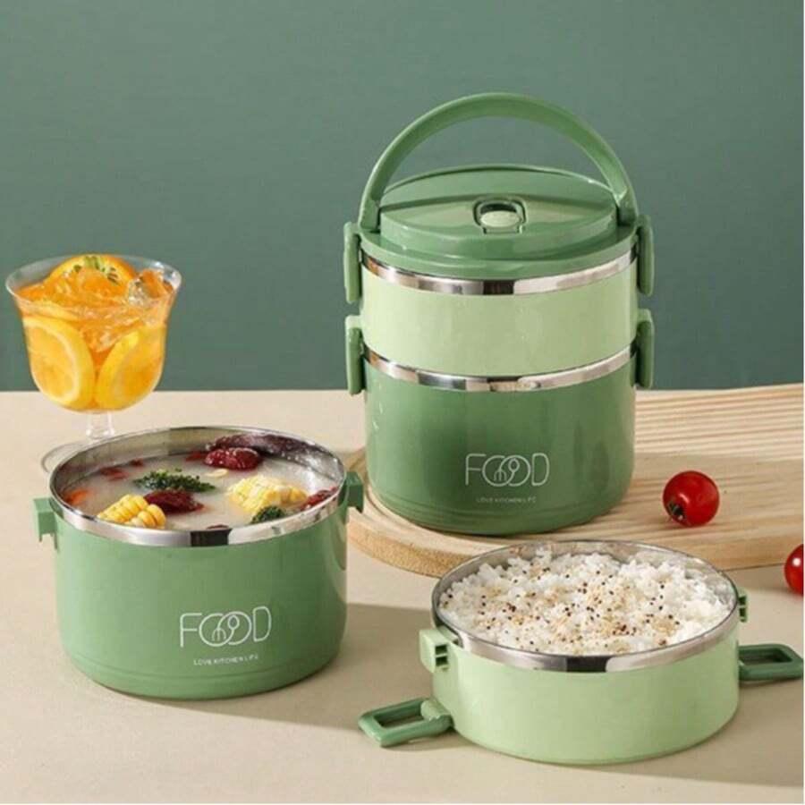 4-częściowy lunch box