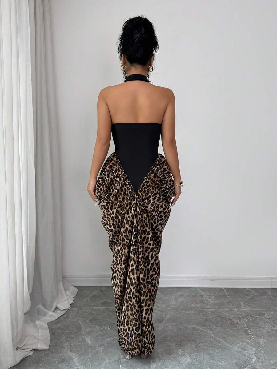 sukienka animal print