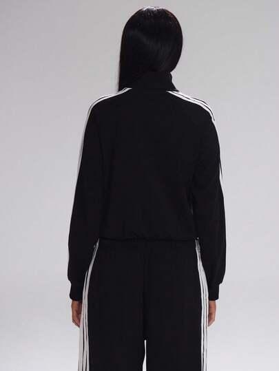 CZARNA BLUZA ZAMEK