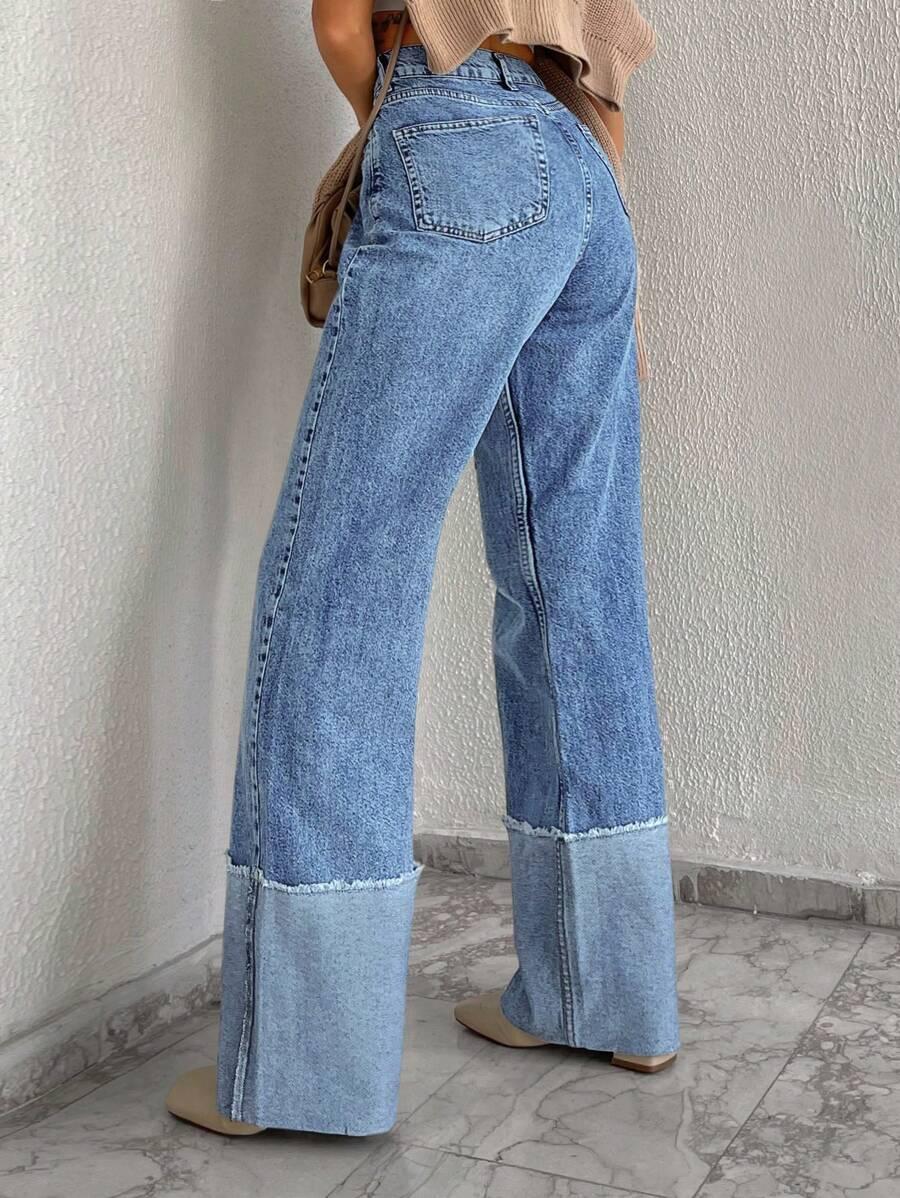 SPODNIE JEANS WYSOKI STAN