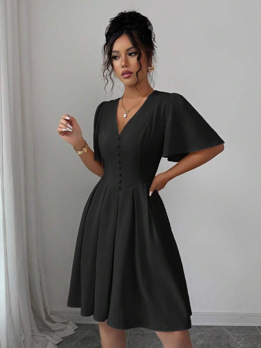 czarna sukienka mini