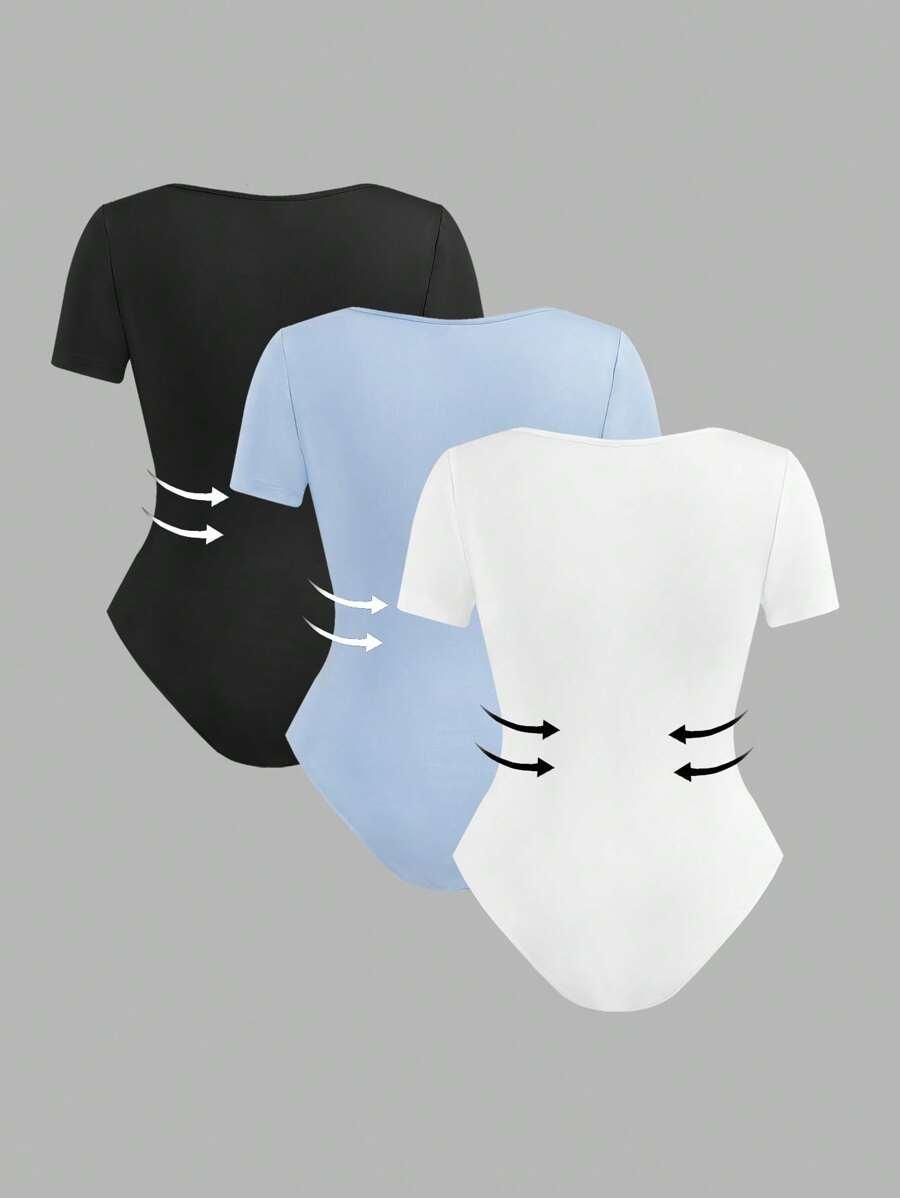 body krótki rękaw 3-pack