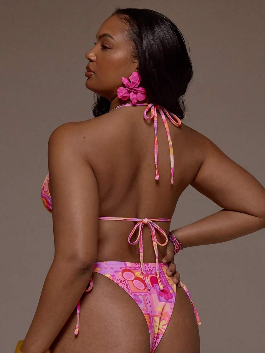 góra od bikini print