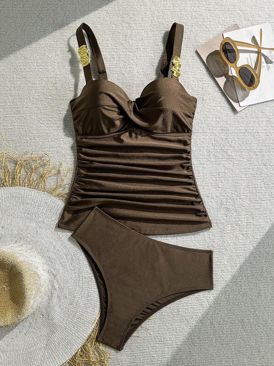 DWUCZĘŚCIOWY STRÓJ KĄPIELOWY TANKINI