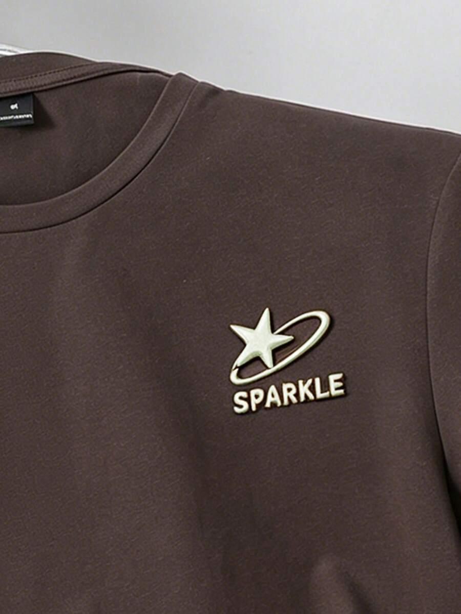 komplet t-shirt spodenki