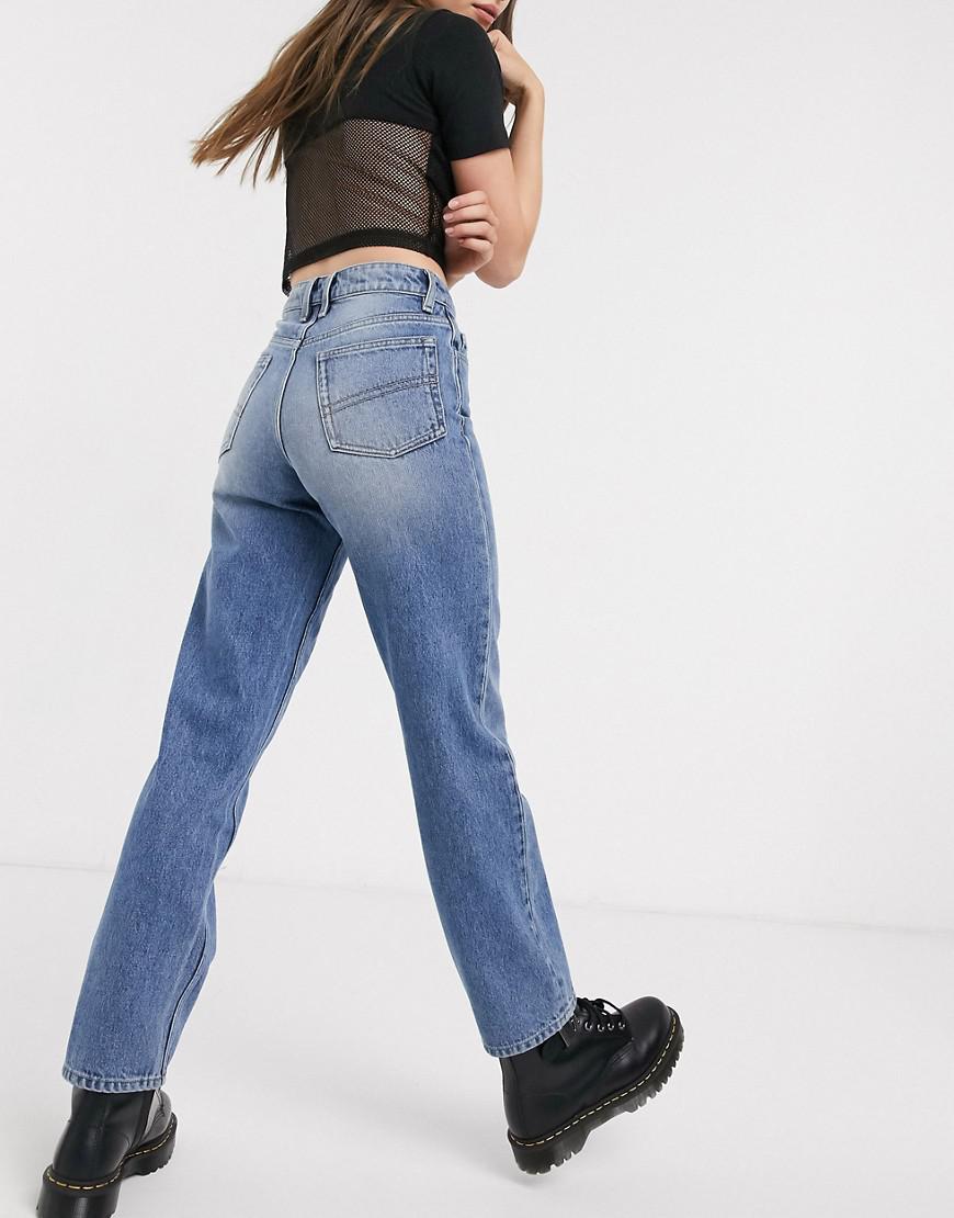 PROSTE SPODNIE JEANS