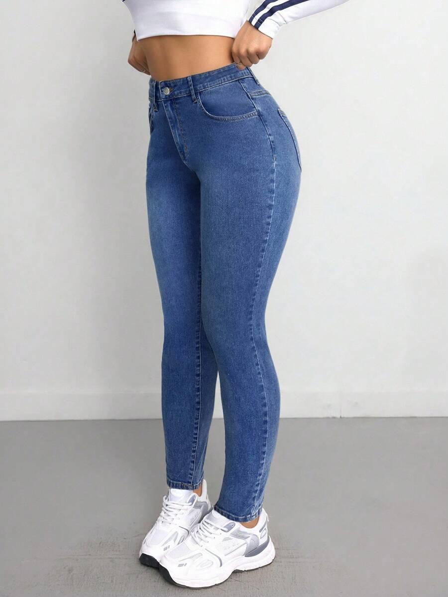 spodnie jeans rurki