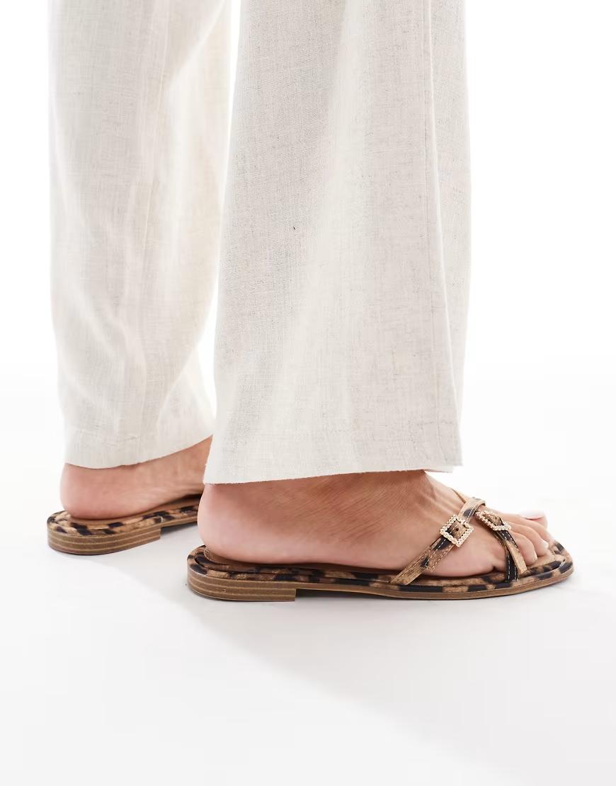 KLAPKI ANIMAL PRINT CASUAL