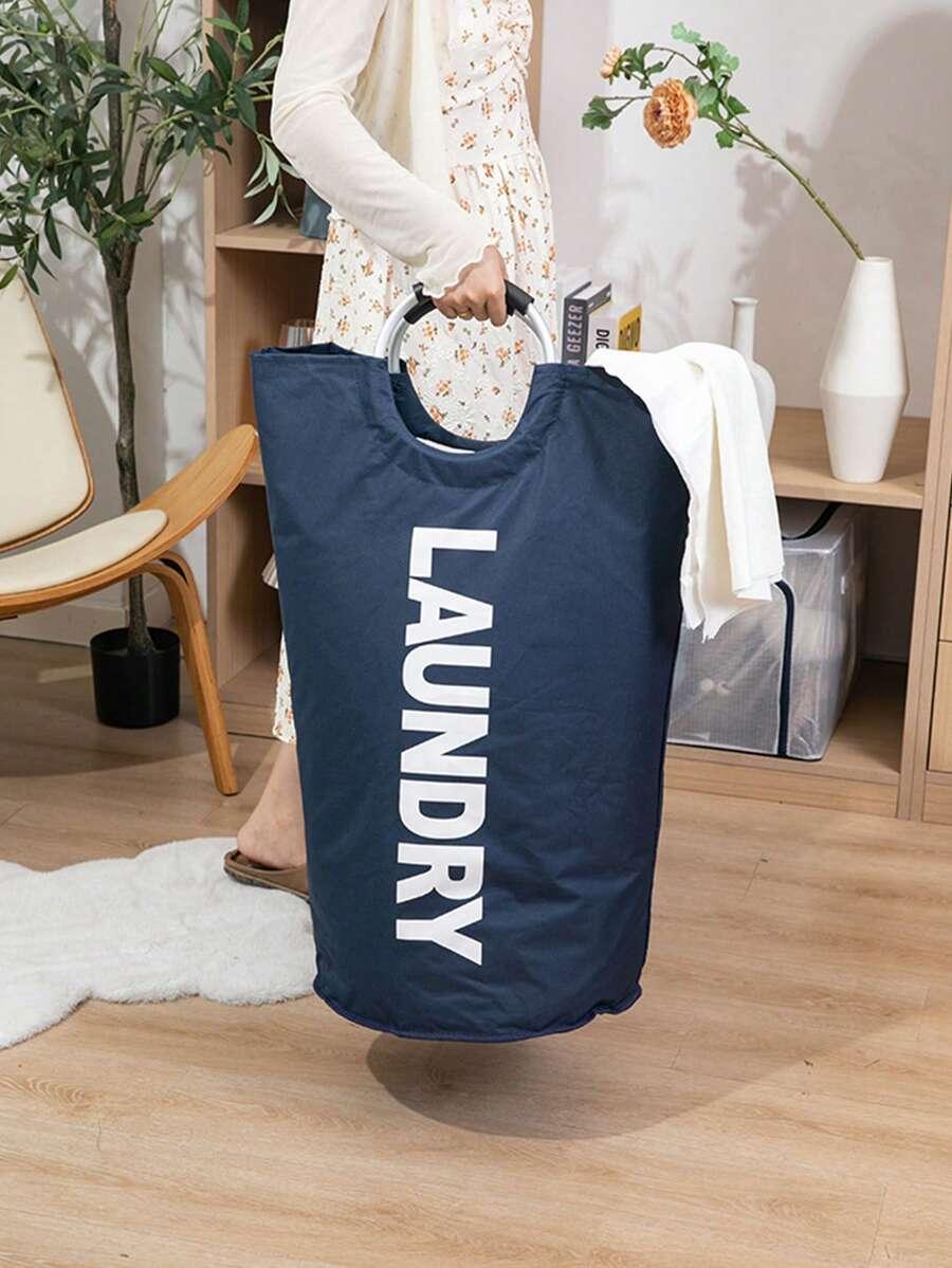 czarny kosz na pranie