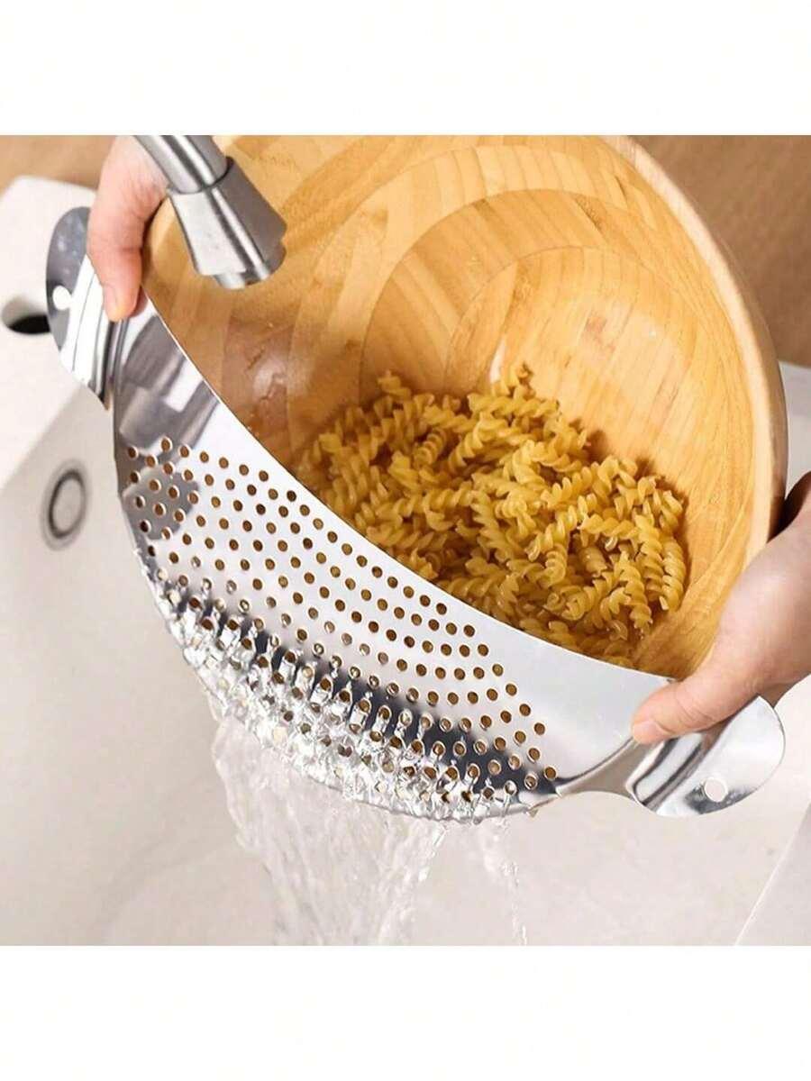 srebrne sitko kuchenne