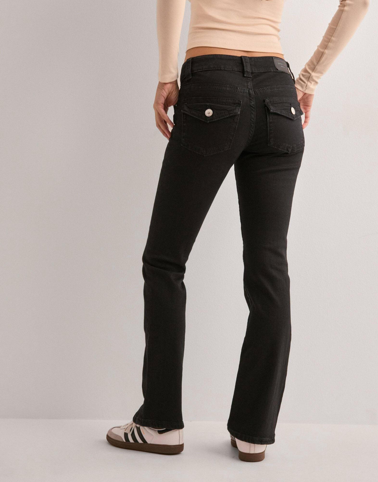 spodnie jeans dzwony
