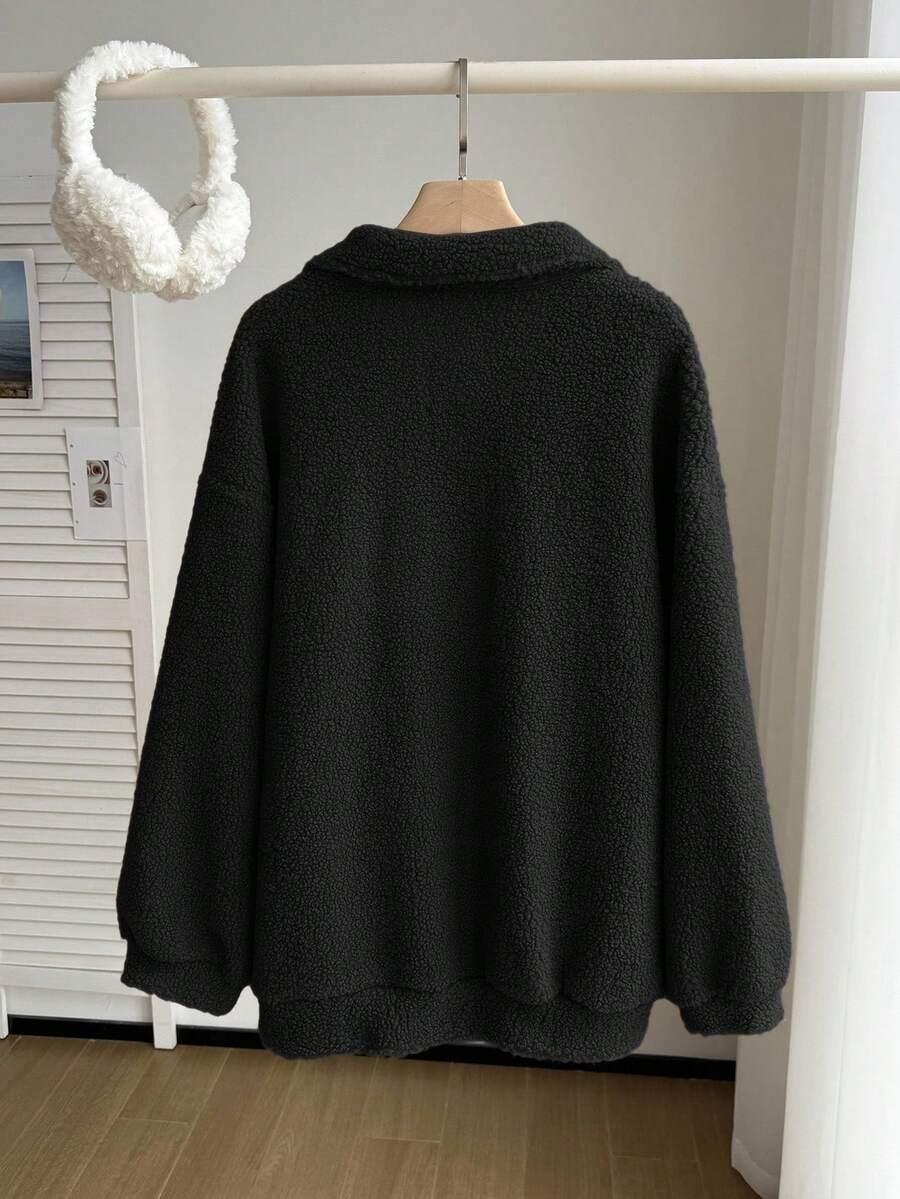 czarna bluza zamek