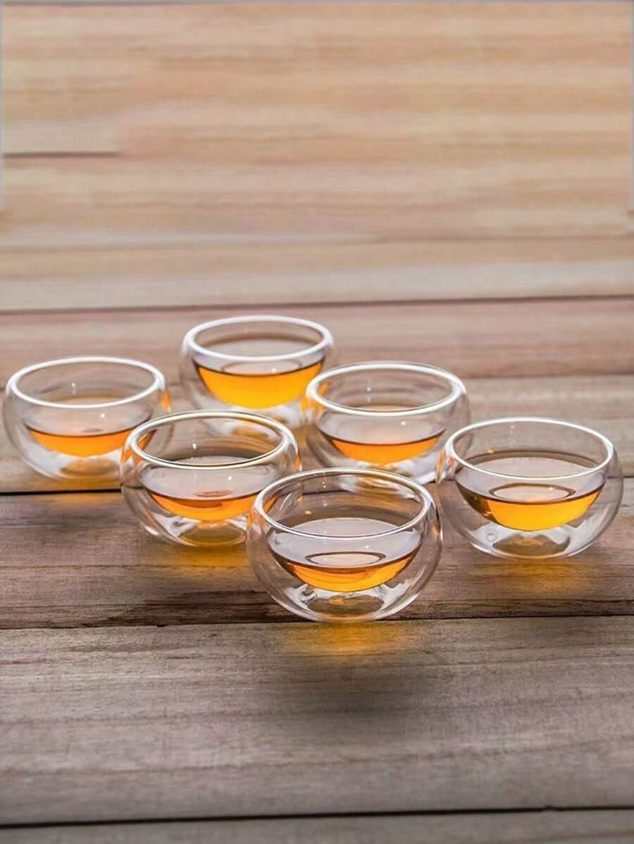 bezbarwne szklanki 6-pack