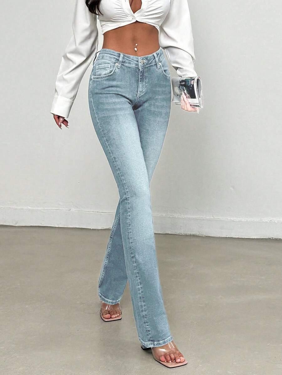 NIEBIESKIE JEANSY KIESZENIE 