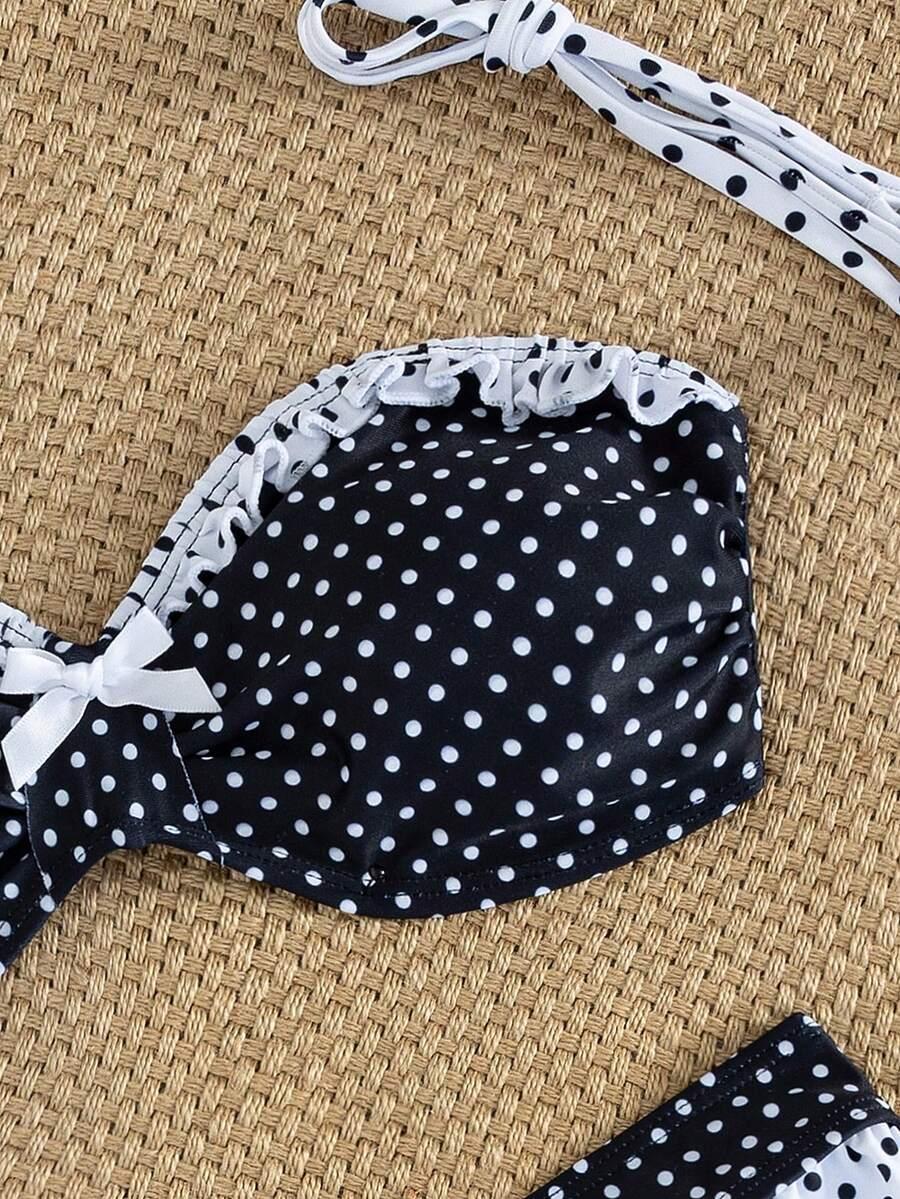 BIKINI DWUCZĘŚCIOWE W KROPKI