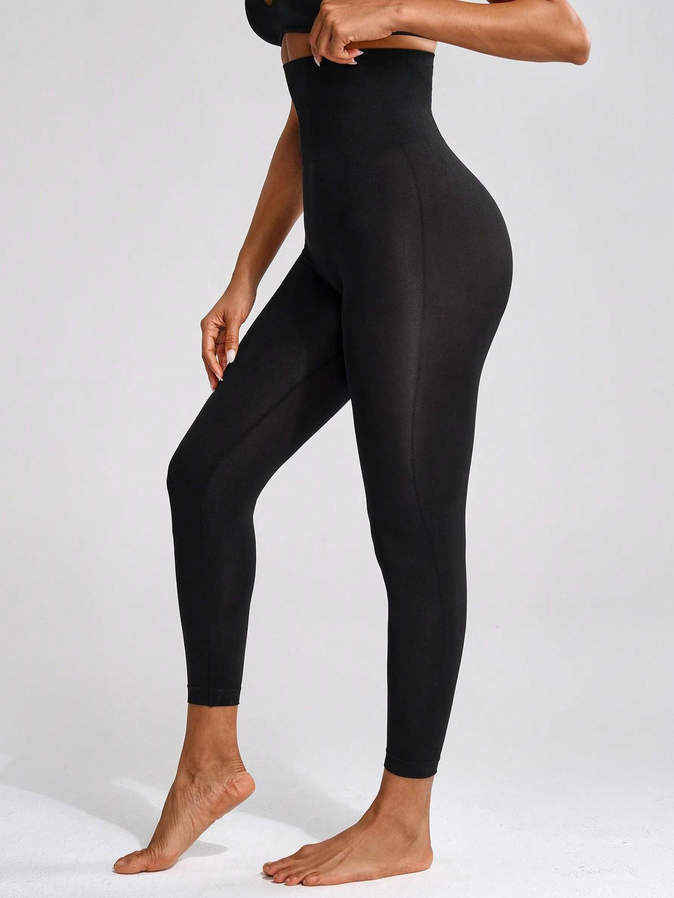 CZARNE LEGGINSY WYSOKI STAN 