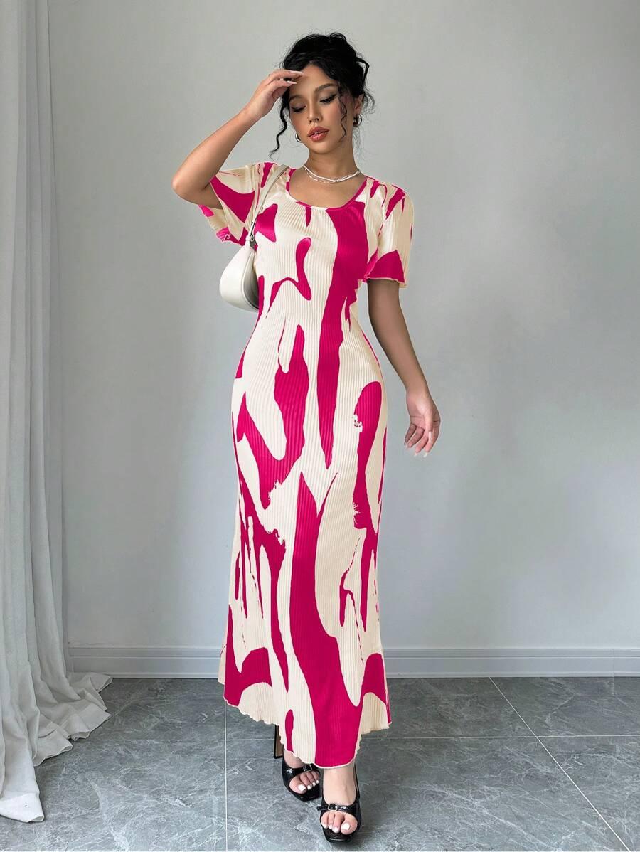 PLISOWANA MAXI SUKIENKA