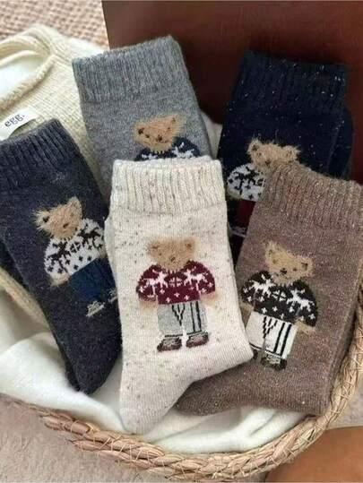 skarpetki miś 5-pack