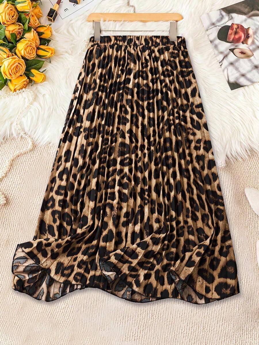 SPÓDNICA ANIMAL PRINT 