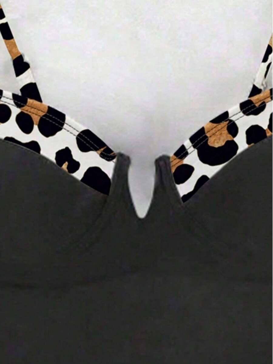 JEDNOCZĘSCIOWY KOSTIUM KĄPIELOWY animal print