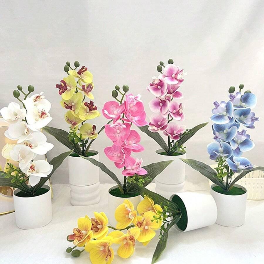 sztuczna różowa ORCHIDEA