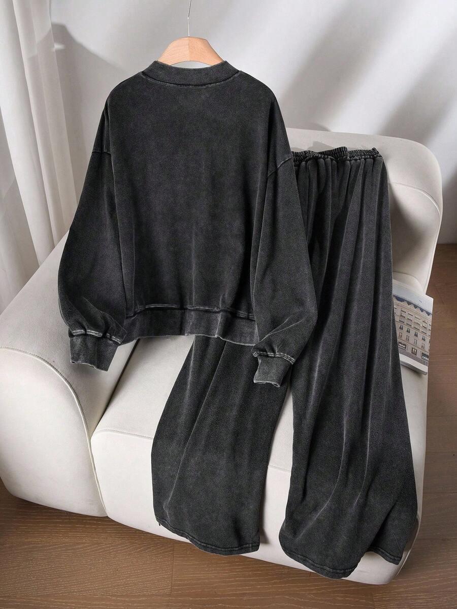 KOMPLET DRESOWY BLUZA SPODNIE 