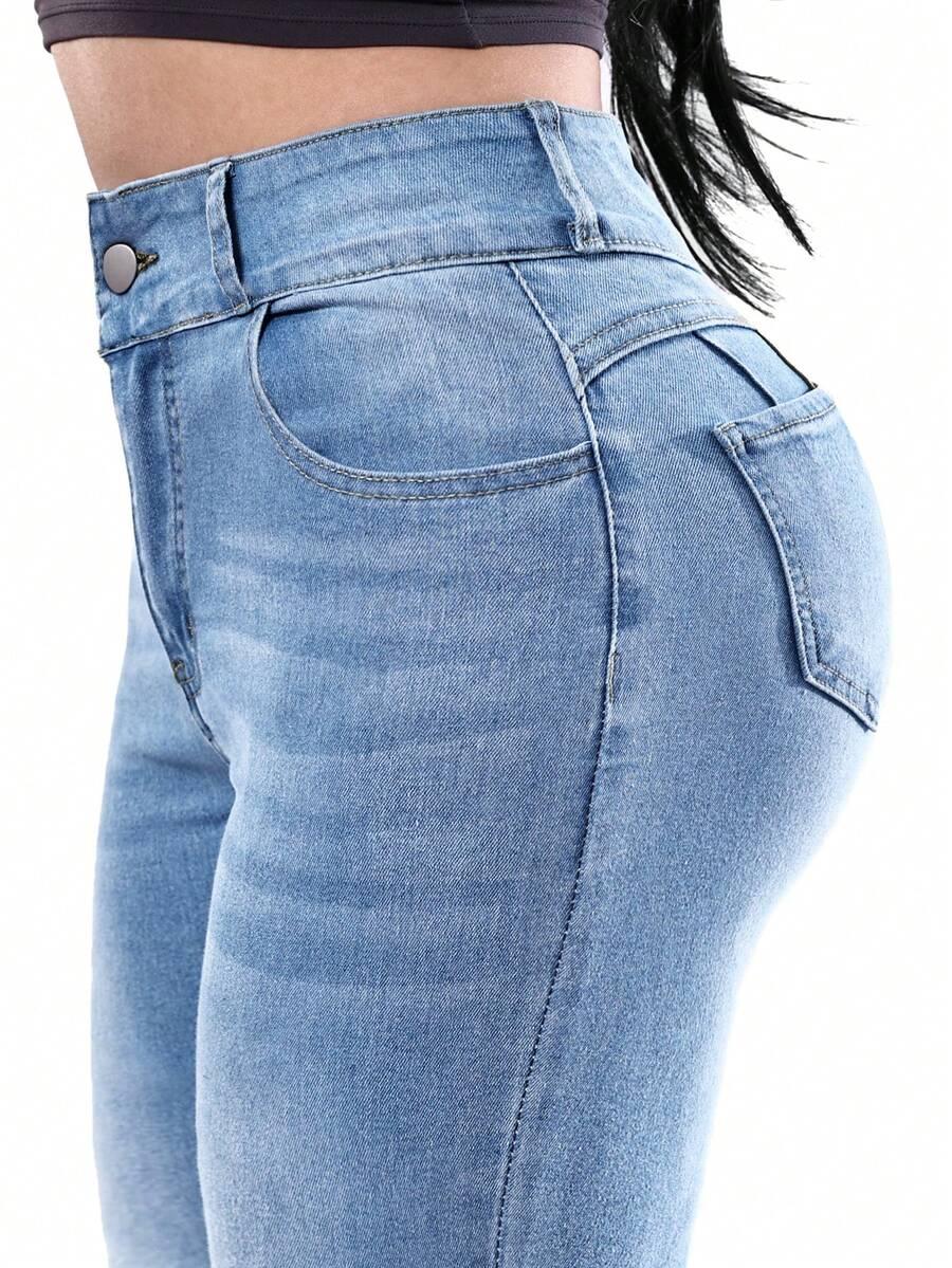 SPODNIE JEANSOWE RURKI