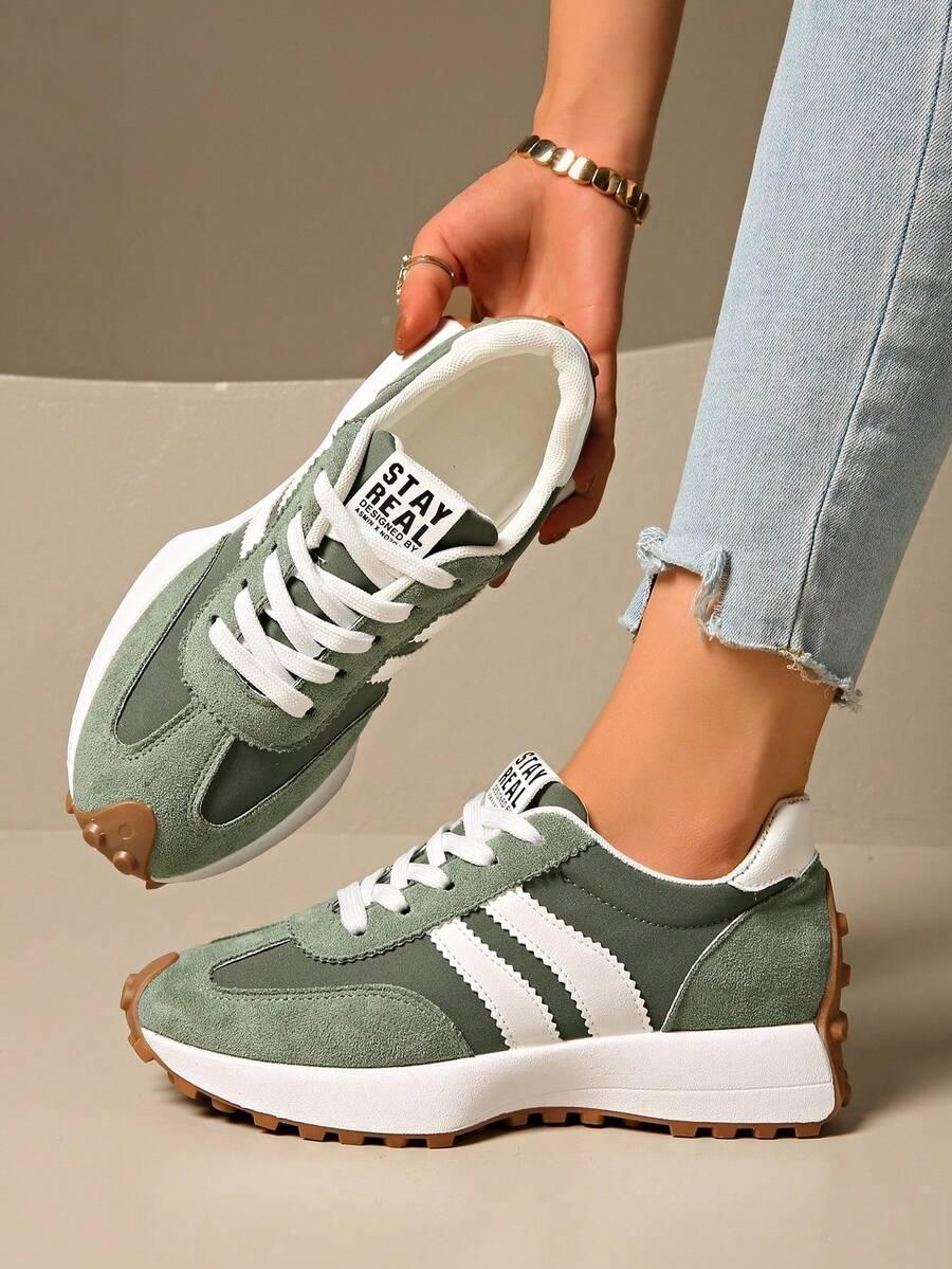 ZIELONE BUTY SPORTOWE