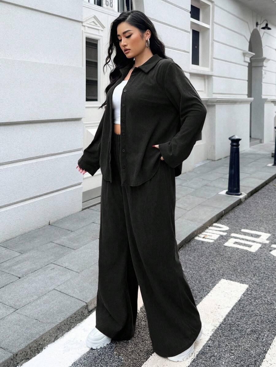 czarne spodnie casual