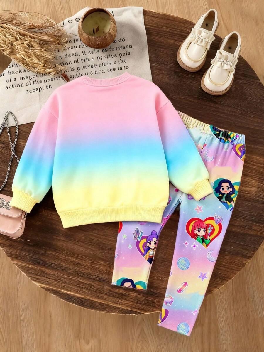 BLUZA LEGGINSY KOMPLET