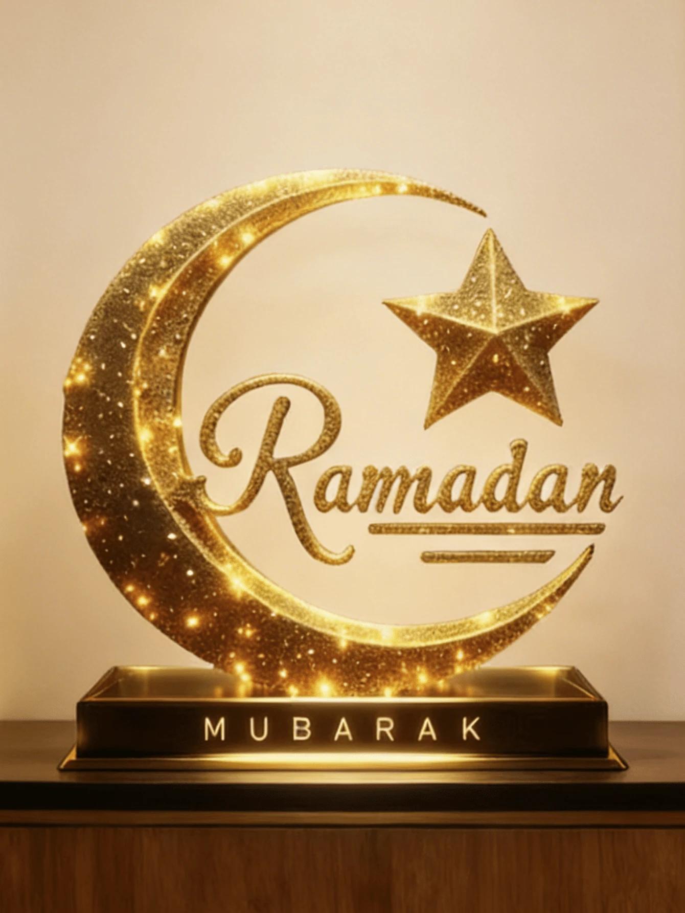 dekoracja ramadan mubarak