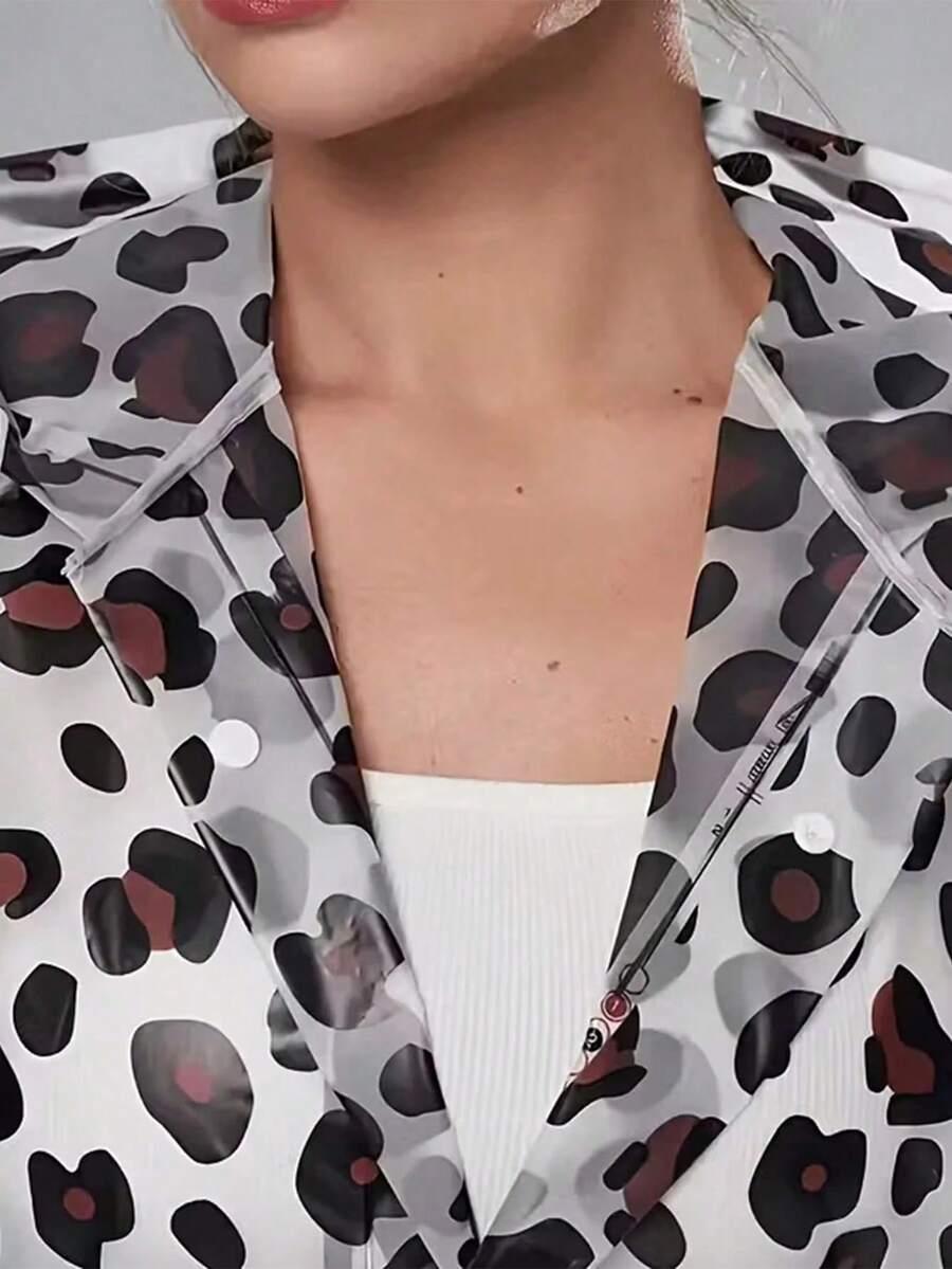 PŁASZCZ PRZECIWDESZCZOWY ANIMAL PRINT