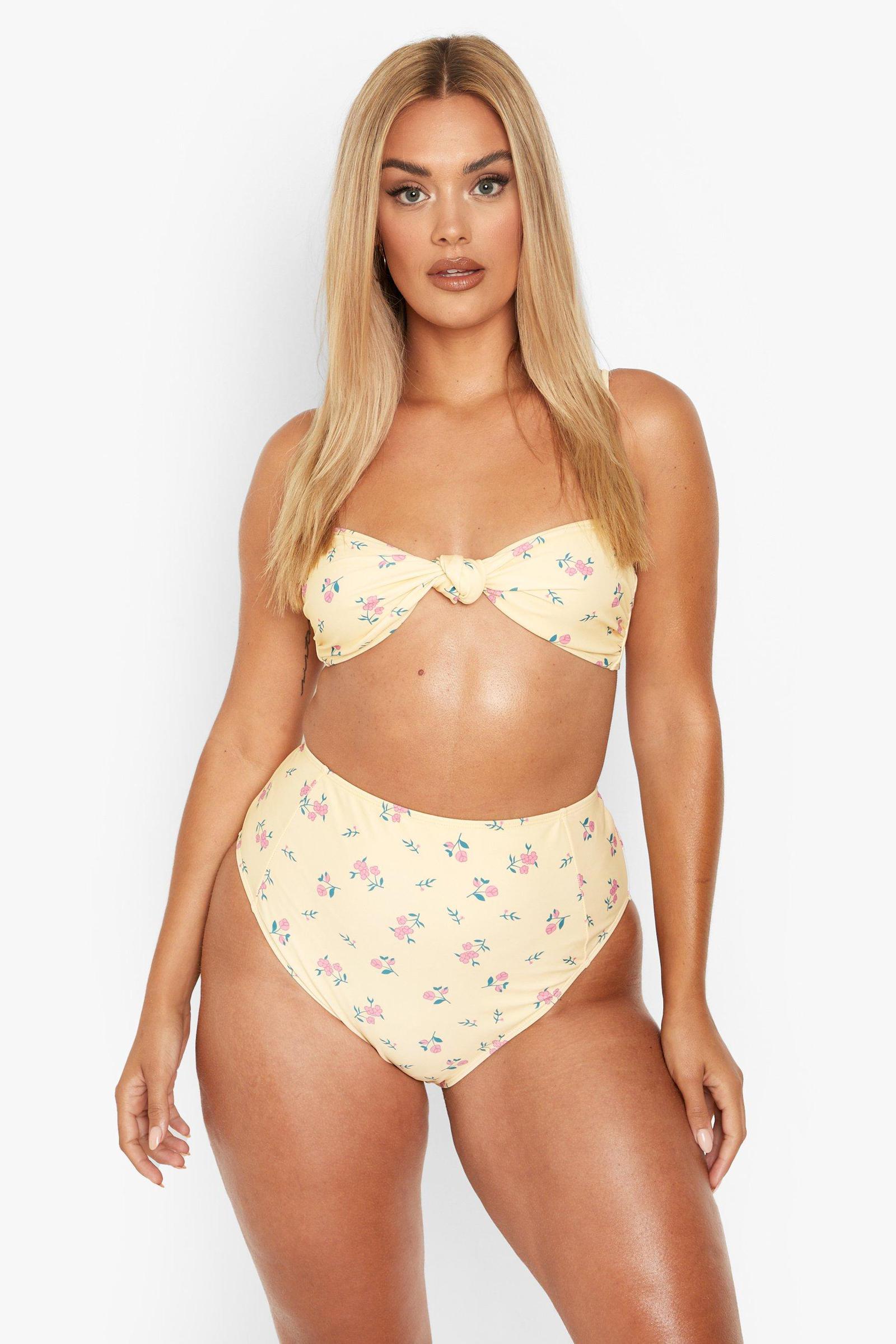 DÓŁ OD BIKINI KWIATY