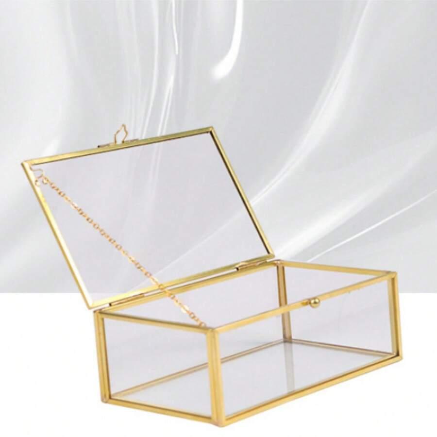 szklany zamykany organizer