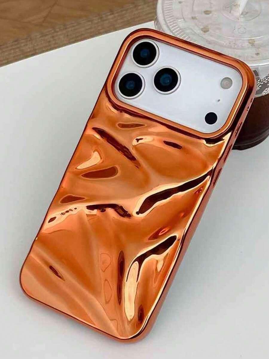 pomarańczowe etui na telefon 