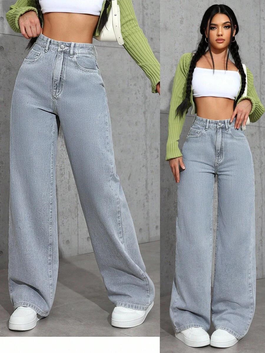 NIEBIESKIE SPODNIE JEANS