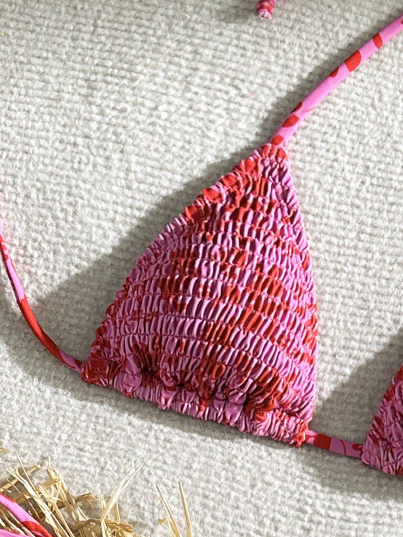 komplet bikini wzór