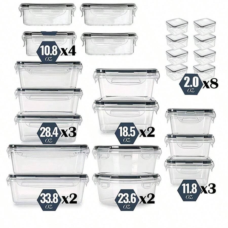 pojemniki do przechowywania żywności 24-pack