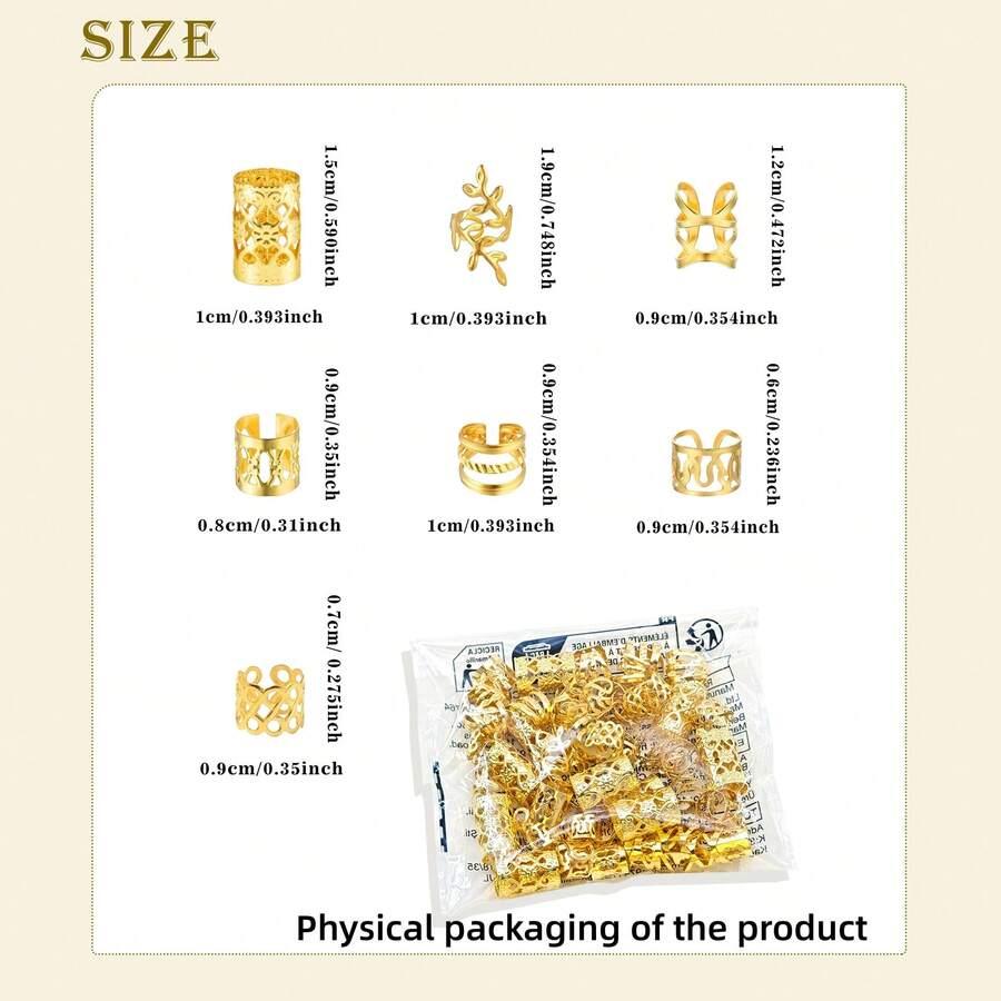 ozdoby do włosów 70-pack
