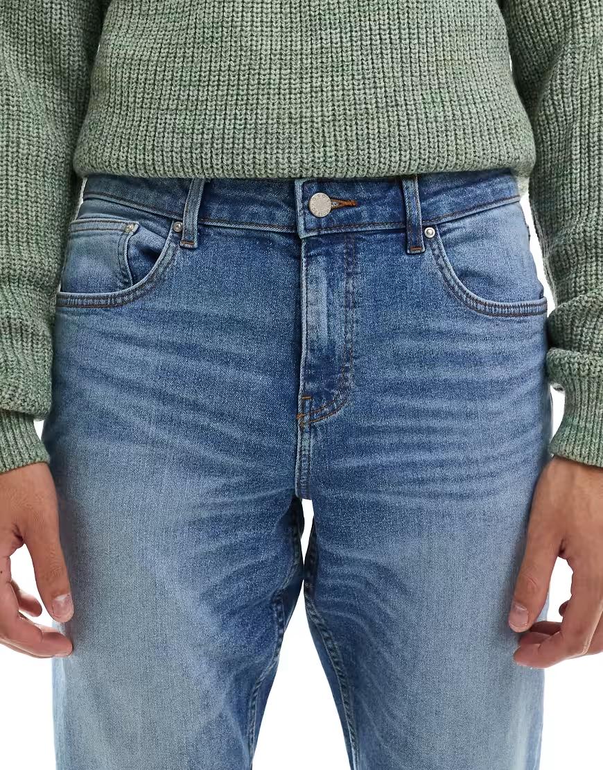 NIEBIESKIE SPODNIE JEANS