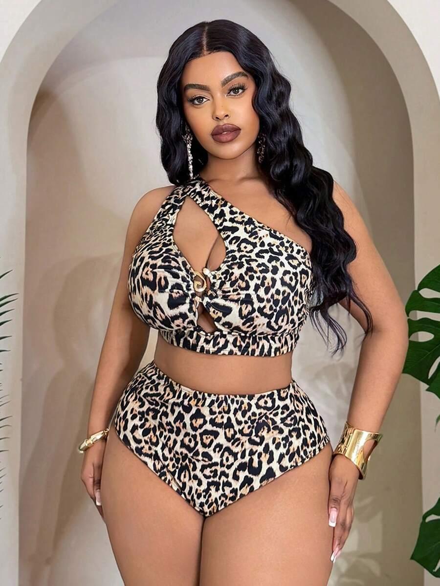 DWUCZĘŚCIOWY STRÓJ KĄPIELOWY ANIMAL PRINT
