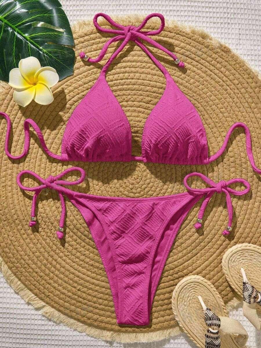 KOMPLET BIKINI WIĄZANY