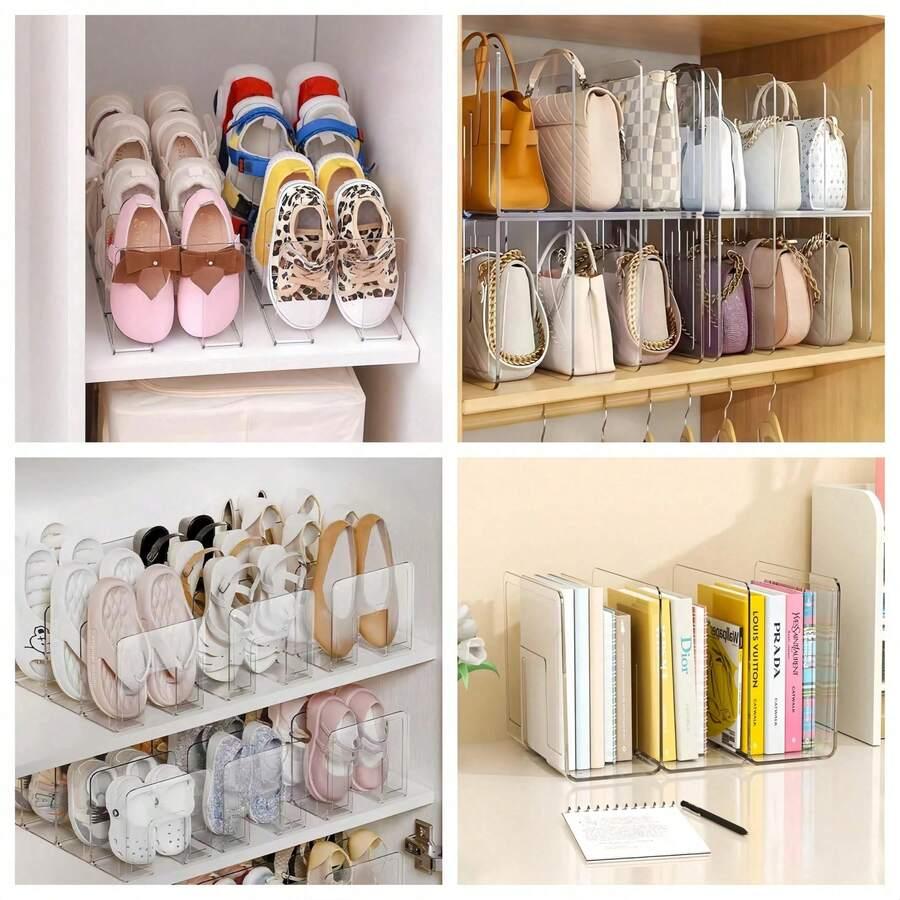 PRZEZROCZYSTY ORGANIZER NA BUTY 2-PACK