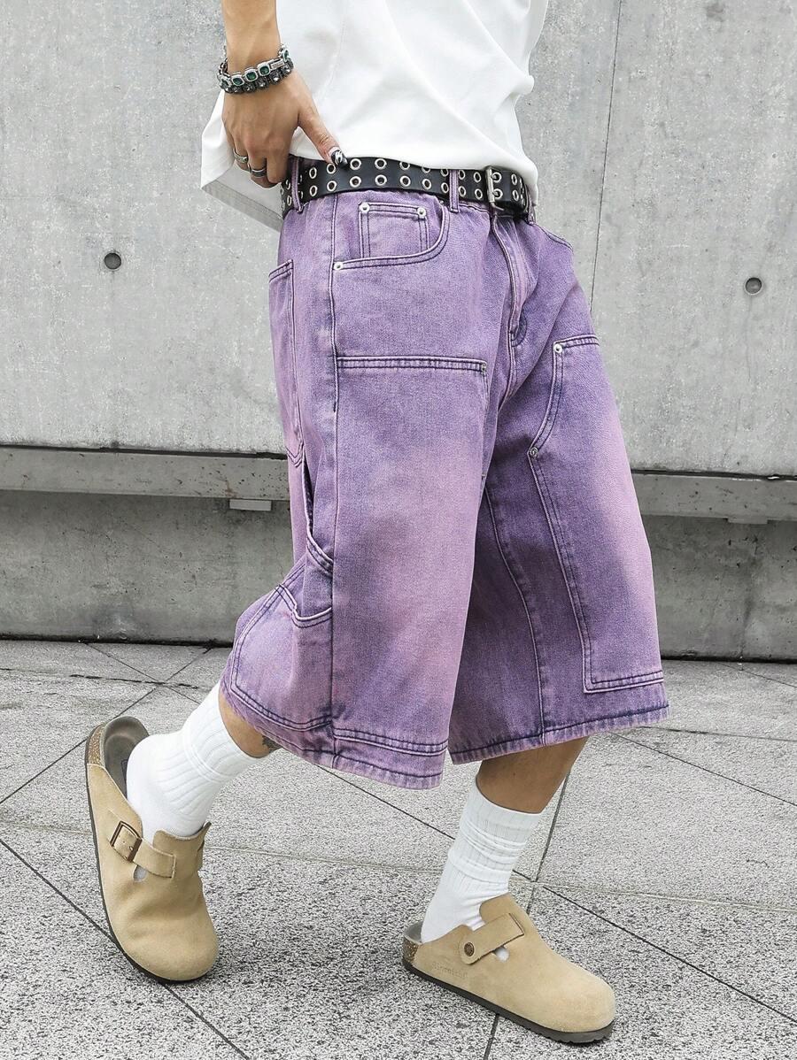 krótkie spodenki jeans