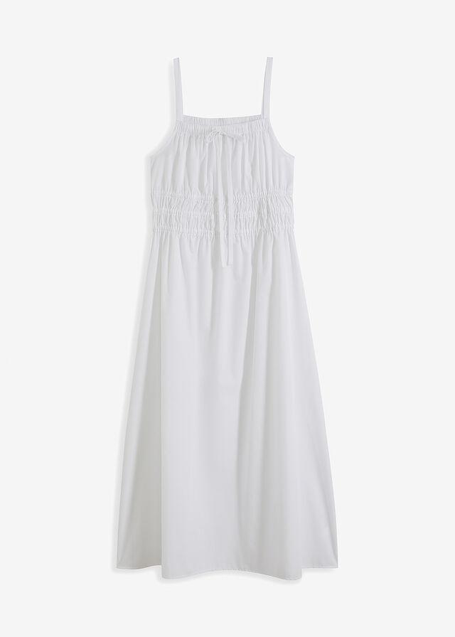 SUKIENKA BOHO MIDI Z KWADRATOWYM DEKOLTEM