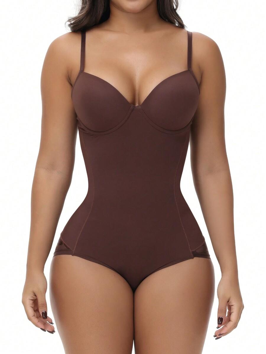 BRĄZOWE BODY KORONKA 