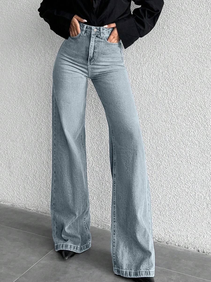 NIEBIESKIE SPODNIE JEANS