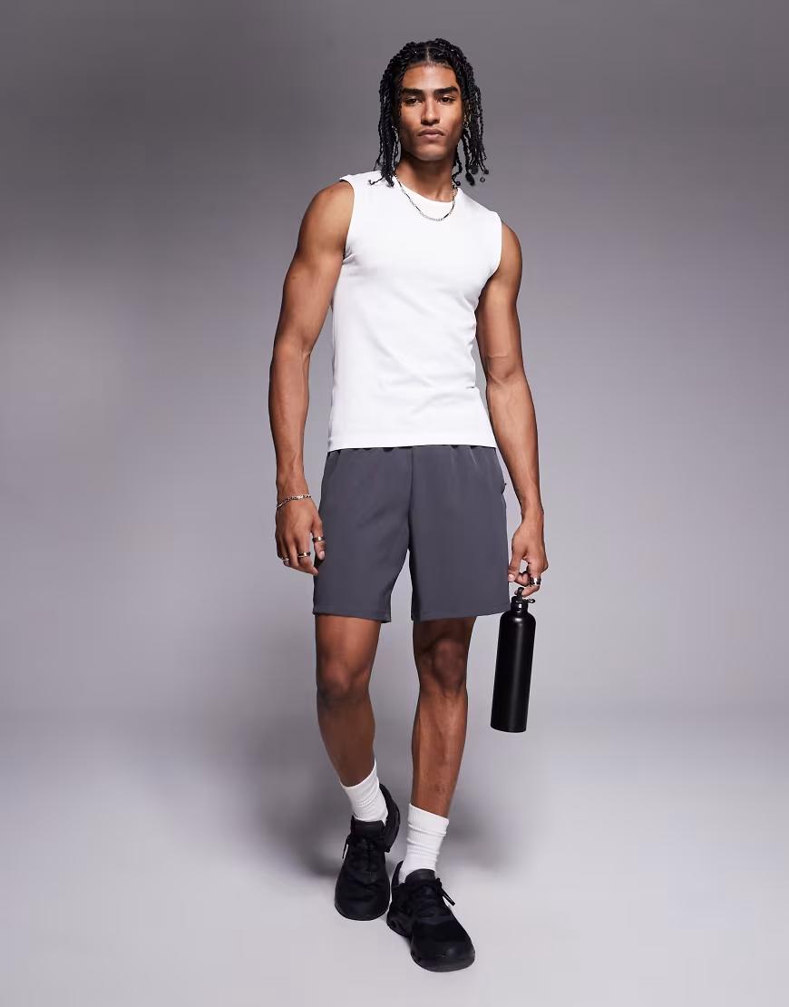 prążkowana koszulka bez rękawów 