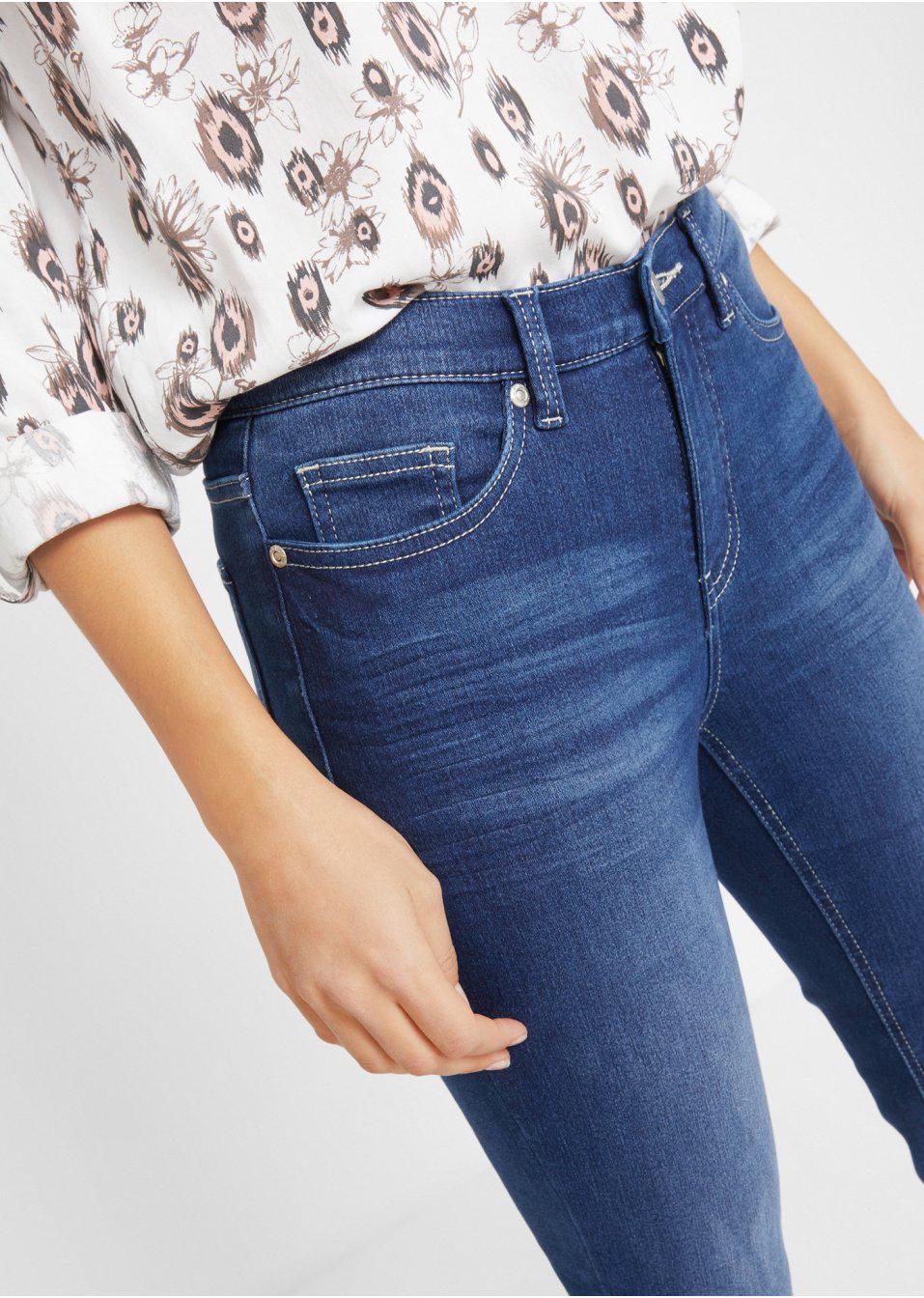 NIEBIESKIE SPODNIE JEANS 